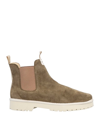 PANCHIC Ankle boot Military green Leather