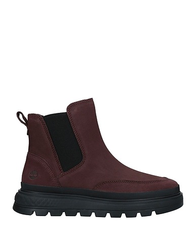 TIMBERLAND Stivaletti Testa di moro Pelle, Fibre tessili