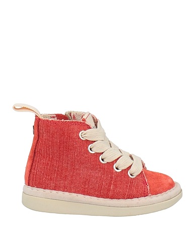 PANCHIC Sneakers Orange Leather, Textile fibres