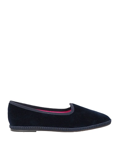 LE BABE Slides and slippers Midnight blue Textile fibers