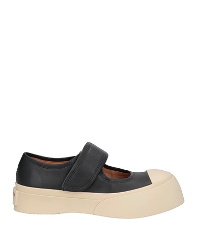 MARNI Ballet flats Black Soft Leather