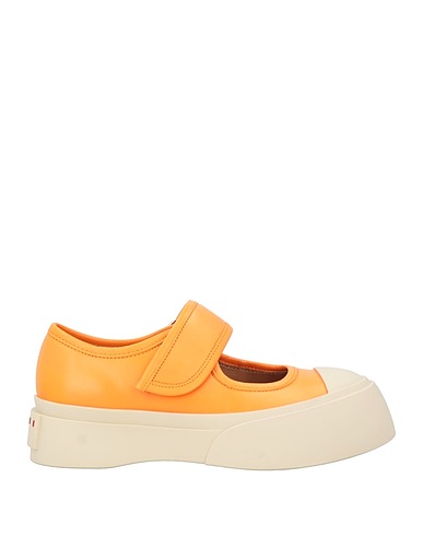 MARNI Ballerine Arancione Pelle