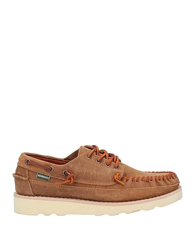 SEBAGO Laced shoes CAMPSIDES Camel Leather