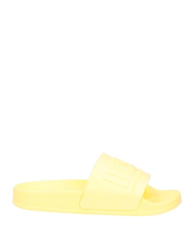 DIESEL Sandalen Pastellgelb Gummi