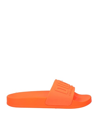DIESEL Beach sandals  Orange Rubber