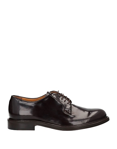 RICHARD OWE'N Stringate Bordeaux Pelle