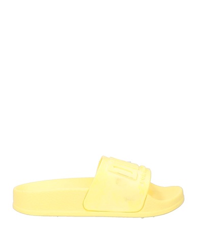 DIESEL Beach sandals  Yellow Rubber