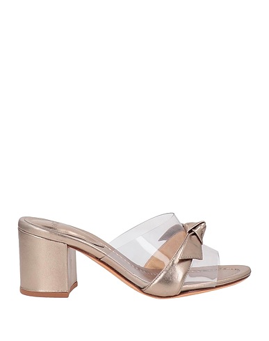 ALEXANDRE BIRMAN Sandals Platinum Soft Leather, PVC - Polyvinyl chloride