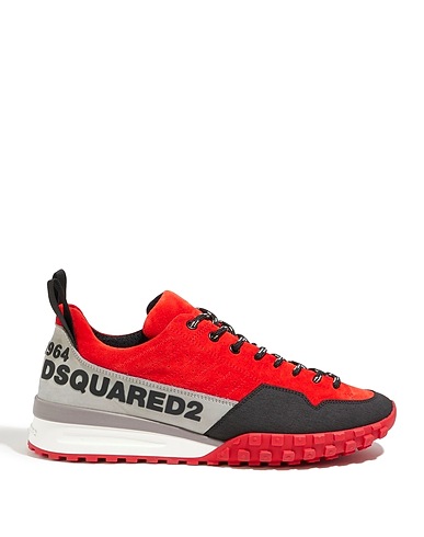 DSQUARED2 Sneakers Red Leather