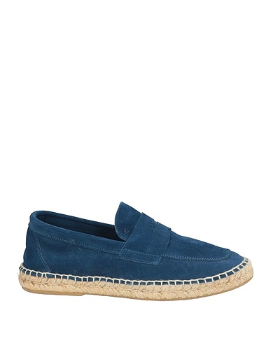 ABARCA Espadrillas Blu Pelle