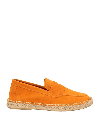 ABARCA Espadrillas Arancione Pelle
