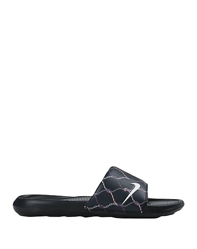 NIKE Sandals Nike Victori One Men's Printed Slides
 Black Textile fibers