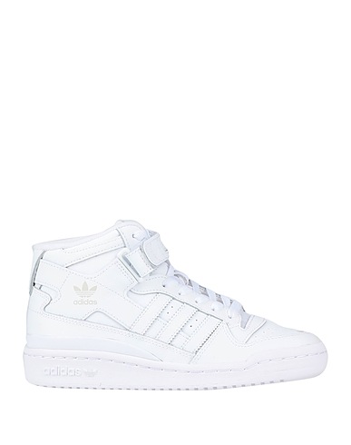 ADIDAS ORIGINALS Sneakers FORUM MID J
 White Leather, Other Fibres