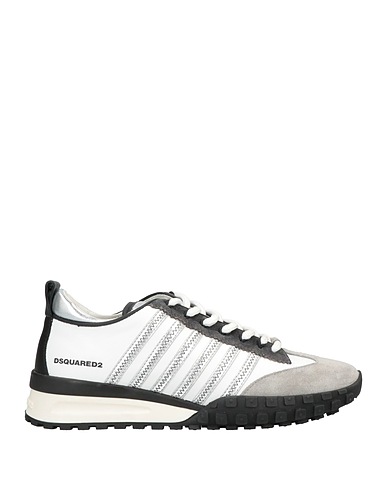 DSQUARED2 Sneakers Light grey Calfskin, Goat skin