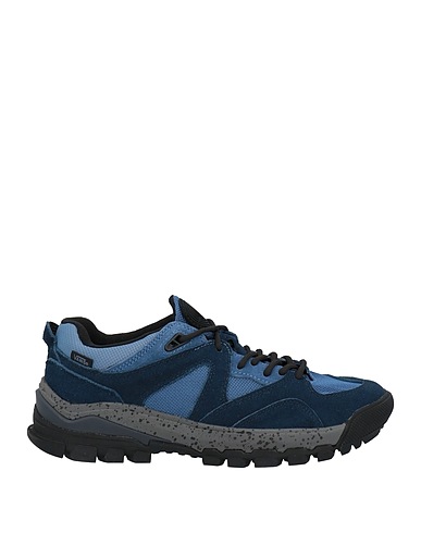 VANS Sneakers Bleu nuit Cuir, Fibres textiles