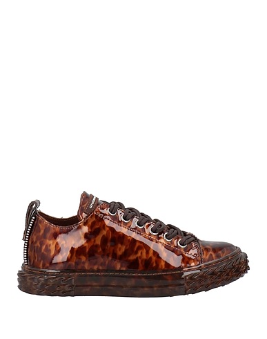 GIUSEPPE ZANOTTI Sneakers Brown Soft Leather