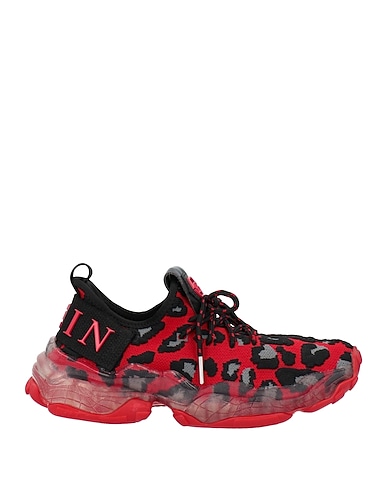 PHILIPP PLEIN Sneakers Rosso Fibre tessili