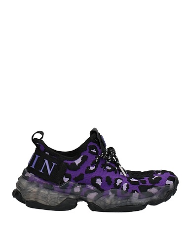PHILIPP PLEIN Sneakers Violett Gewebefasern