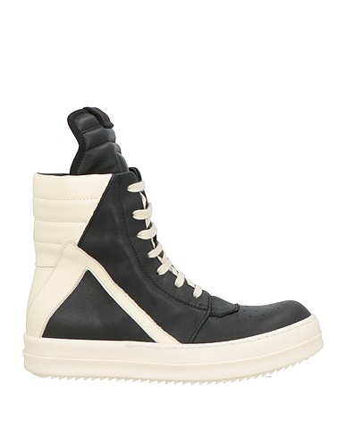 RICK OWENS Sneakers Schwarz Leder