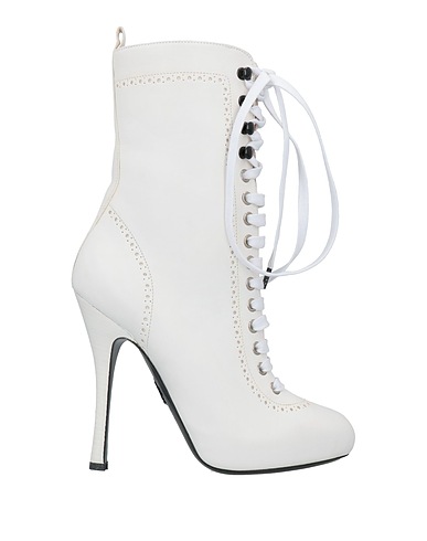 DSQUARED2 Ankle boot White Calfskin
