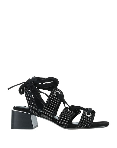 LIU •JO Sandals Black Soft Leather