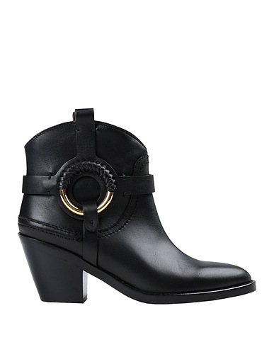 SEE BY CHLOÉ Ankle boot Black Calfskin
