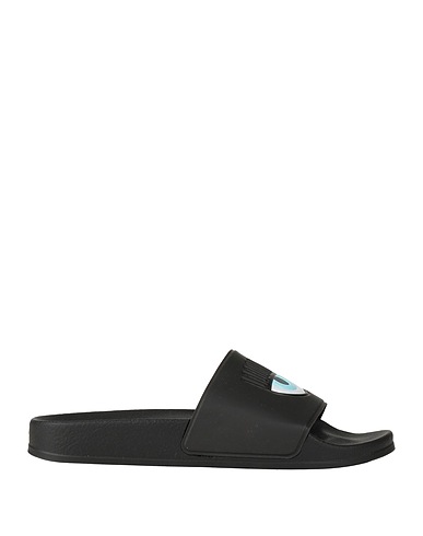 CHIARA FERRAGNI Sandals Black Textile fibres