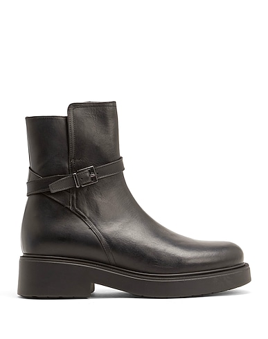 LEONARDO PRINCIPI Ankle boot Black 100% Calfskin