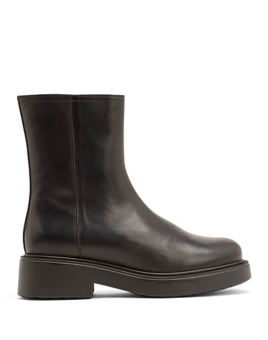 LEONARDO PRINCIPI Ankle boot Black 100% Calfskin