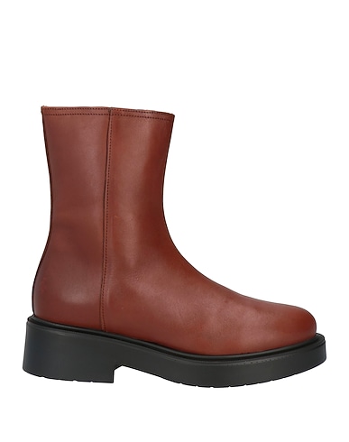 LEONARDO PRINCIPI Ankle boot Tan 100% Calfskin