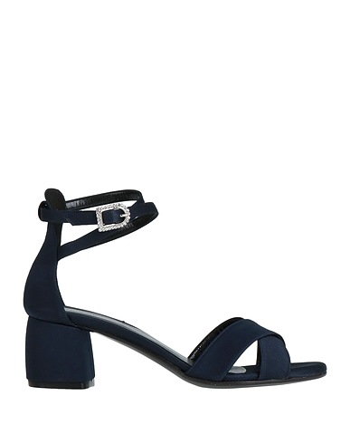 CALPIERRE Sandalen Nachtblau Gewebefasern