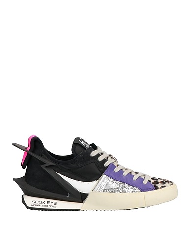PAUL EASTERLIN SOUK EYE Sneakers Nero Pelle, Fibre tessili