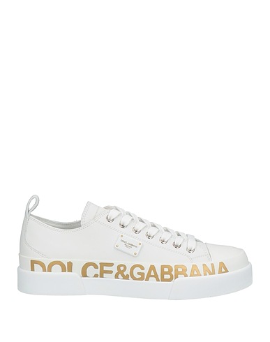 DOLCE&GABBANA Sneakers White Leather