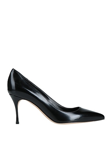 SERGIO ROSSI Pump Black Calfskin
