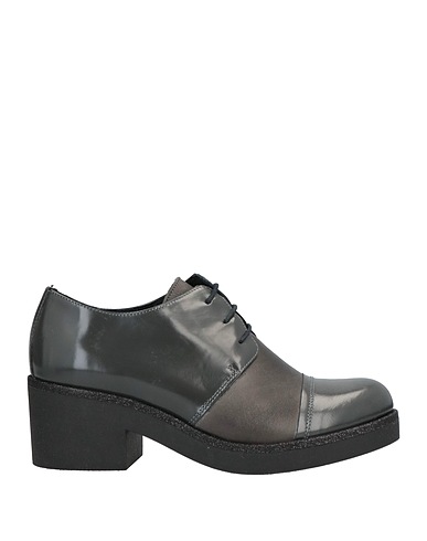 MERCANTE DI FIORI Stringate Grigio Pelle