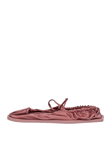 CARLOTHA RAY Ballerine Rosa antico Fibre tessili
