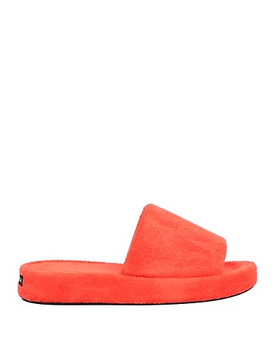 .TESSA Sandals Orange Textile fibres