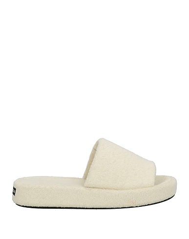 .TESSA Sandals Ivory Textile fibres