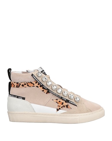 EMANUÉLLE VEE Sneakers Taupe Leather