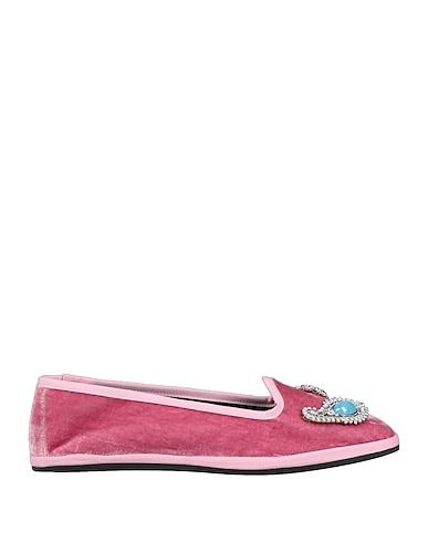 GIANNICO Loafers Fuchsia Textile fibres