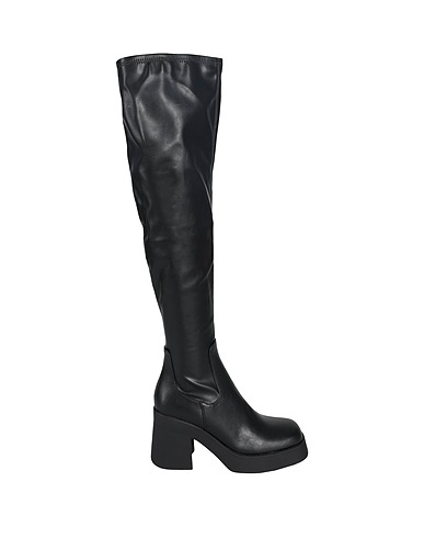 STEVE MADDEN Boots Black Textile fibres