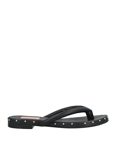 AGL Flip flops Black Textile fibers