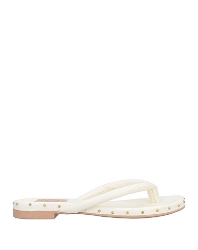 AGL Flip flops Off white Textile fibers