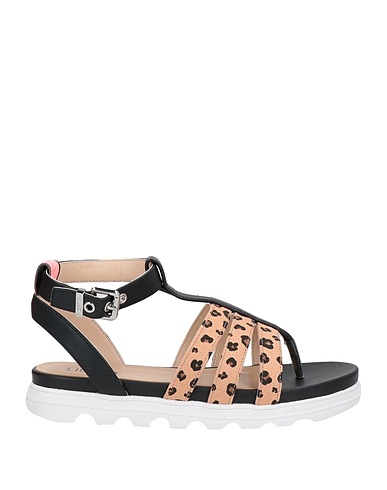 LIU •JO Infradito Cammello Fibre tessili