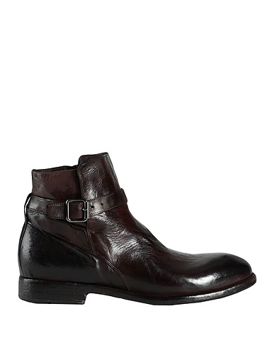 LEMARGO Ankle boot Dark brown 100% Leather