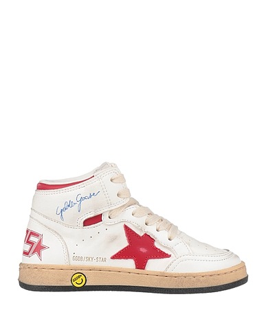 GOLDEN GOOSE Sneakers Rosso Pelle