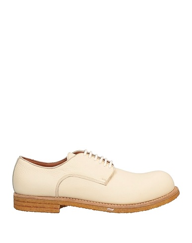 PREVENTI Laced shoes Ivory Soft Leather