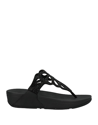 FITFLOP Flip flops Black Soft Leather