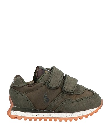 POLO RALPH LAUREN Sneakers Military green Textile fibres