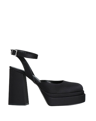 NILA & NILA Pump Black Textile fibers